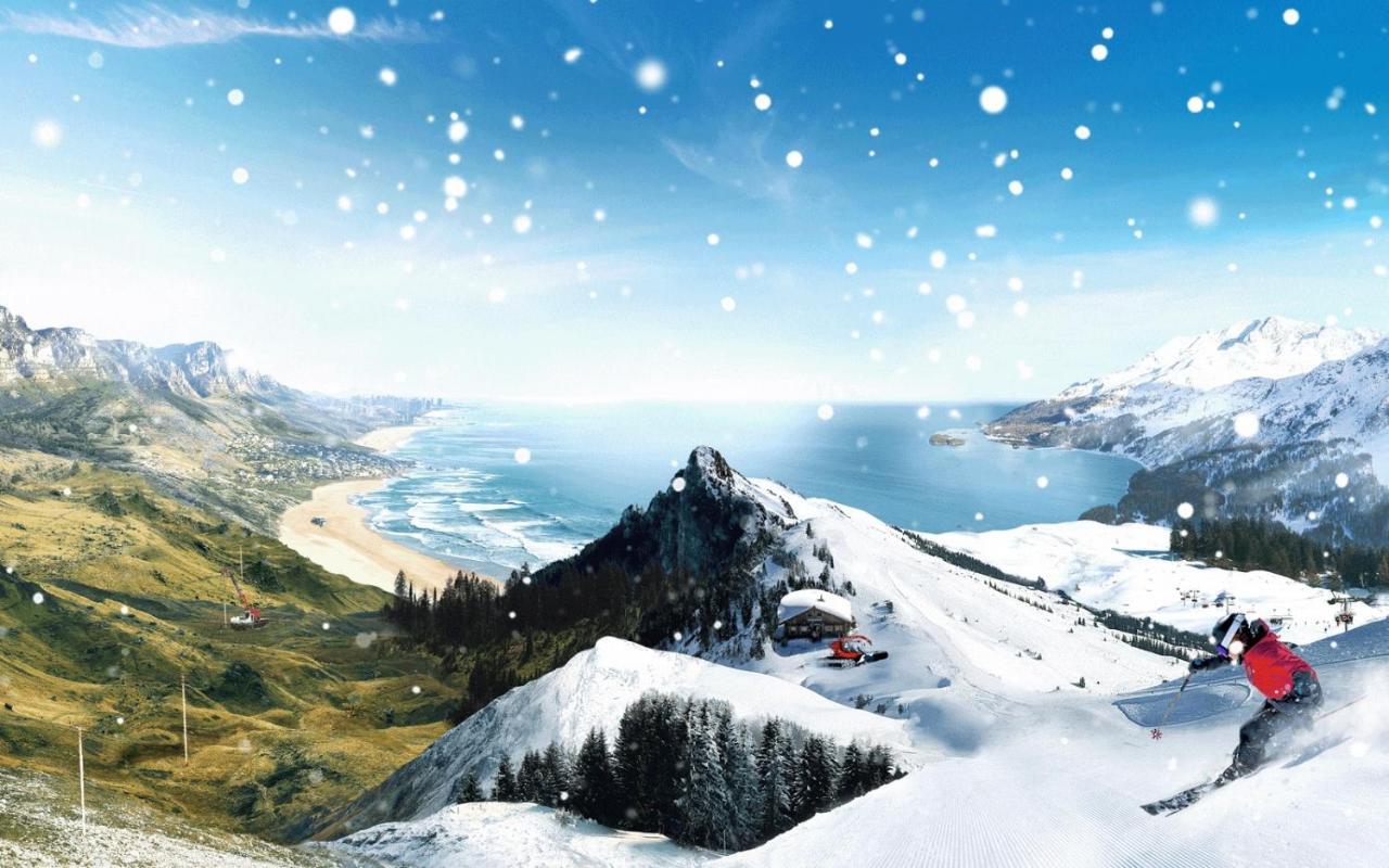 Le Coin Tranquille Apartment La Plagne Bagian luar foto